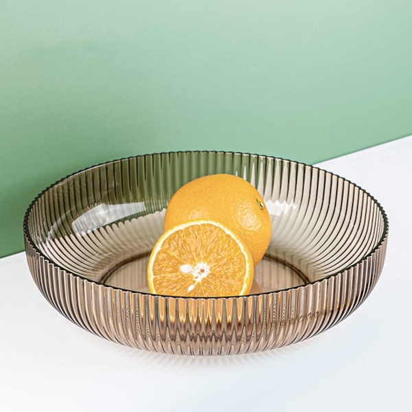 Fruktfat Elegant Design Fruktkorg Perfekt Storlek Super Hållbar Fruktfat Brown