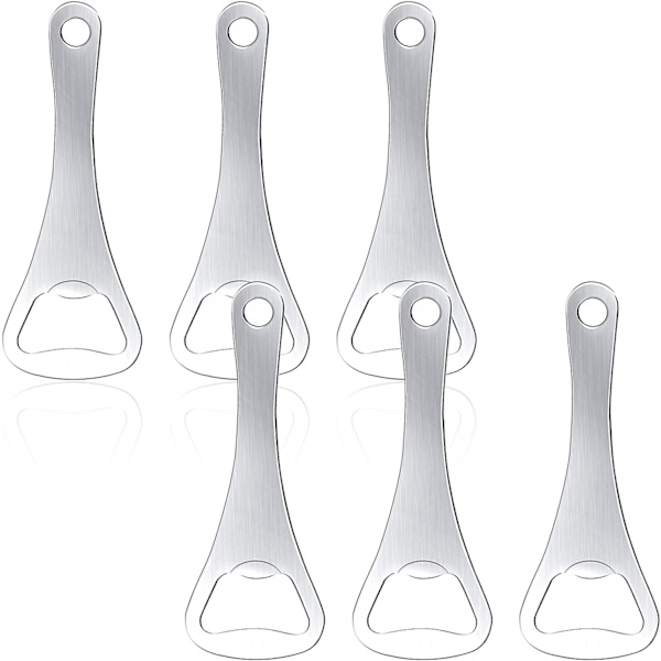 Flaskeåbnere, Bar Blade Øl Flaskeåbner Corkscrew Magnetisk Bartender Flaskeåbner 6PCS