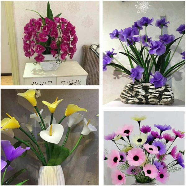 3 rullar floriststjälksomslag, 12 mm bred blomstertejp bukett tejp, 30 meter/rulle mörkgrön blomstertejp