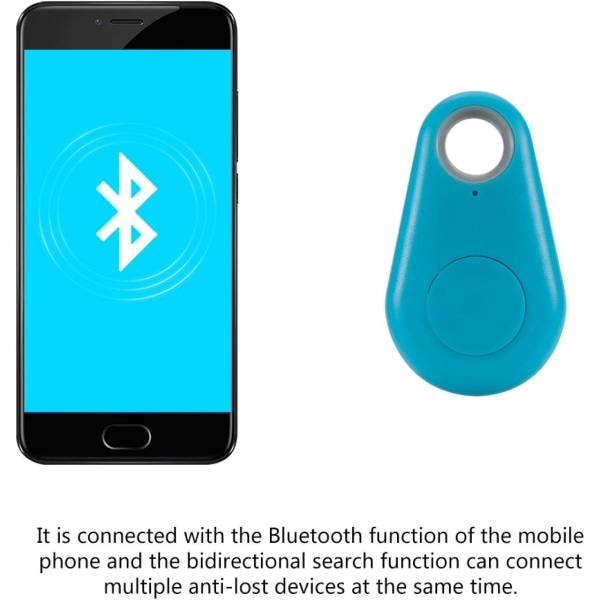 Älykäs Bluetooth-paikannin, kadonneiden tavaroiden paikannin, langaton avaimenpaikannin, GPS-paikannin iOS/iPhone/Android-laitteille