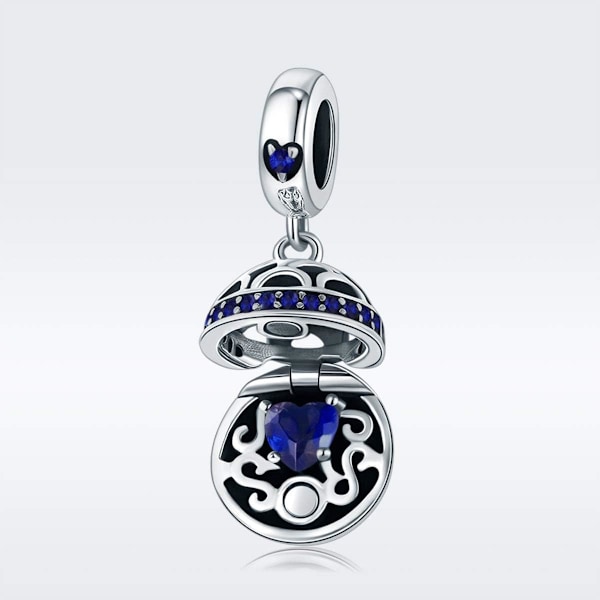 925 Sterling Hopea Riipus Lahja Naisille Tytöille Viehätys Kaulakorulle tai Rannekkeelle color 1