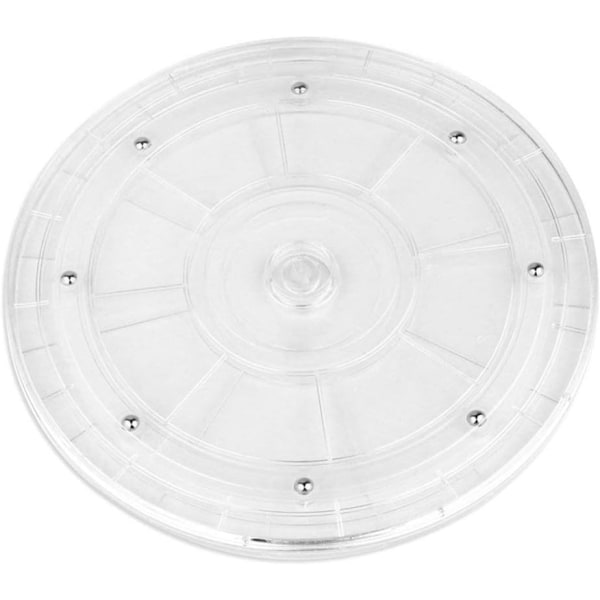 9 tommer drejeskive Lazy drejeskive 360 grader drejeskive i plast Velegnet til at placere frugter Vandflasker Krydderiflasker