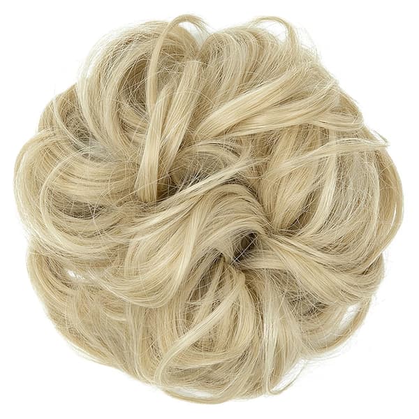 Peruk med elastiskt band, stor bulle peruk, 1 st Style 1
