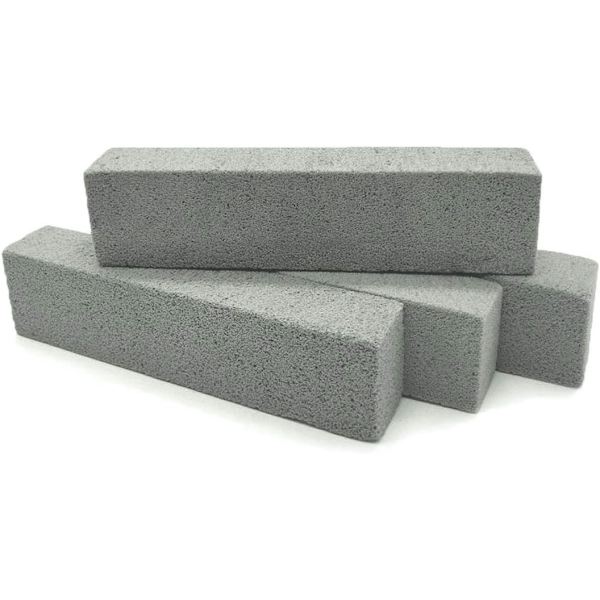 Pumice-kivi wc-puhdistukseen, pumice-tikut vedenpoistorinkien tahrojen poistamiseen wc-altaista, 4 kappaleen pakkaus