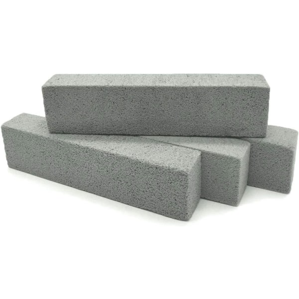 Pumice Sten för Toalettstädning, Pimpstenar för att Ta Bort Vattenringar Fläckar på Toalettstolar, 4-pack
