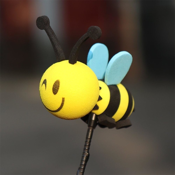 Happy Bee Car Antenna Topper - Antenn Ball (Bee)