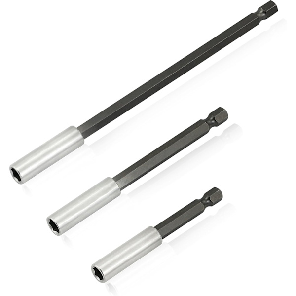 Magneettinen jatkotanko sähköporan terän pidikkeelle 1/4 kuusiokolo pituus 75/100/150mm