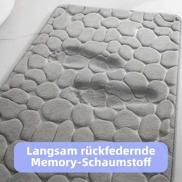 Bademåtte Memory Foam Bademåtte Absorberende Bademåtter