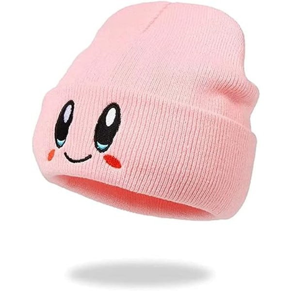 HANDICRAFT - Kirby Beanie Adult Size Anime Hat Accessory Kawaii, Medium-Large