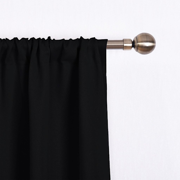 Blackout gardin til badeværelsesvinduer - Justerbar bindegardin Ballon Valance Blind