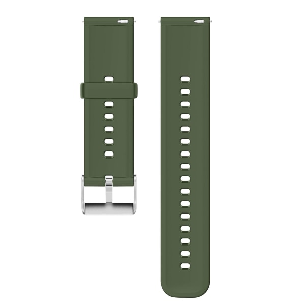 Kompatibel med Huawei Watch 3 Pro Strap Flexible Silikone mørkegrøn