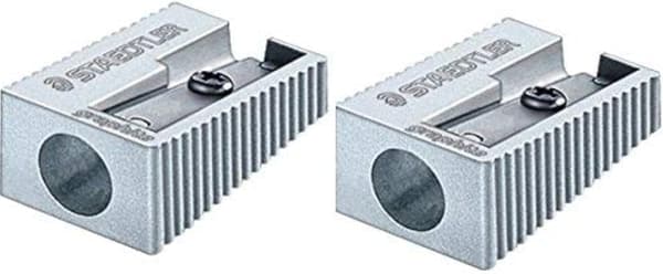 Pennvässare i aluminium med ett hål X 2