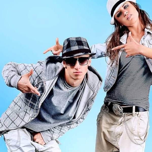 3 stk. Jeans kæder tegnebog kæde lomme kæde bælte kæder Hip Hop bukser kæde