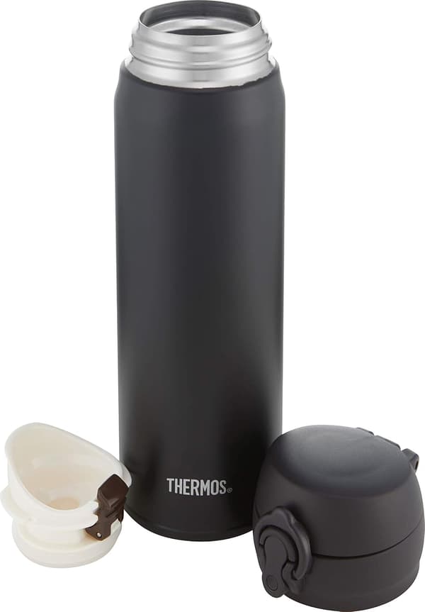 Termos, rustfritt stål, matt svart, 500 ml