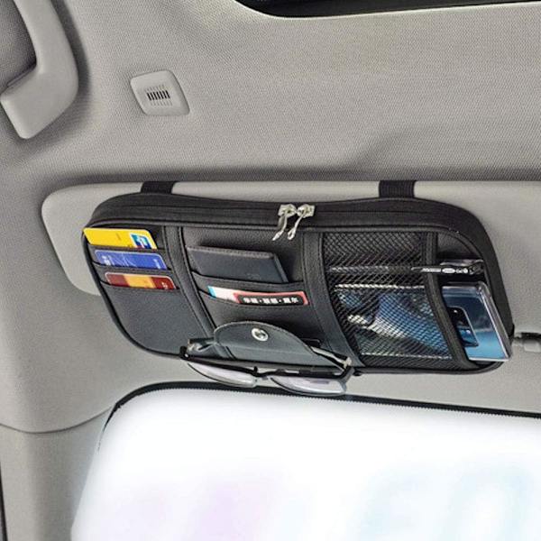 Auto Visor-tasku ja auton sisätilatarvikkeet Auto Kuorma-auto Visor Säilytyspussipidike Monikäyttöisellä Verkkovetoketjulla