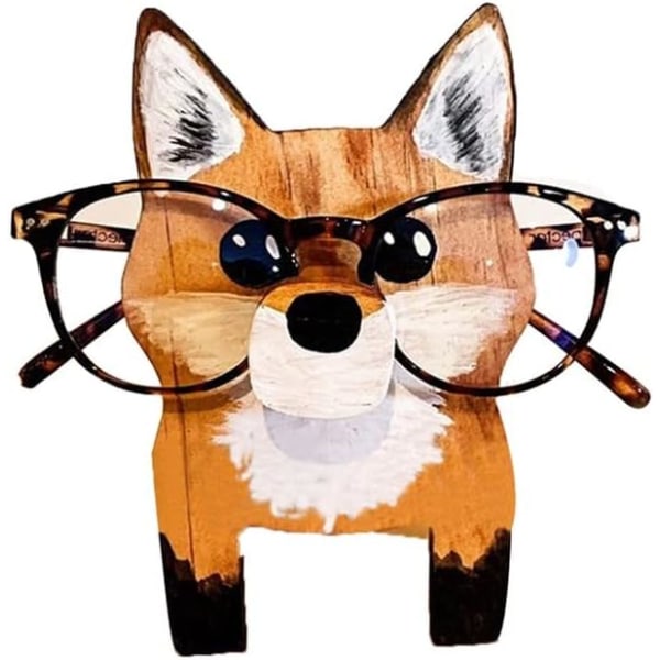 Glasögonhållare i trä, glasögonställ i djurform, glasögonställ i 3D-pussel, solglasögonställ för skrivbordstillbehör för hemmakontor