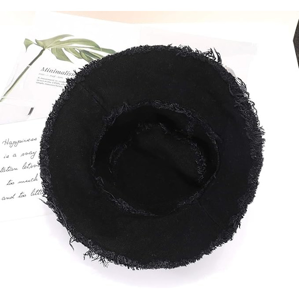 Dame floppy hat Black