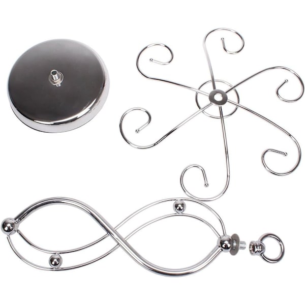 Vinstativ i rustfritt stål, elegant tørkestativ for glass/vinglassholder/oppbevaring av stettglass