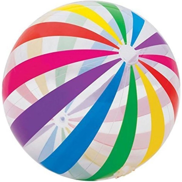 Wasser ball, Polka dot mønster badeball, stor badeball, Diameter 107cm før oppblåst, 68cm etter oppblåst B