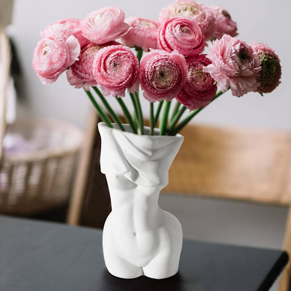 Kvinnlig kropp Vas Kreativ Harts Vase Kvinnlig Skulptur