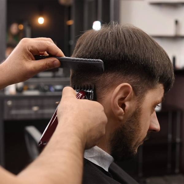 0,5 mm hårklipperkam til Wahl, Ancable trådløs hårklipperkam til Wahl 0,5, 1,5 med metalklips 1/16\" og 3/16\" (1,5 og 4,5 mm)