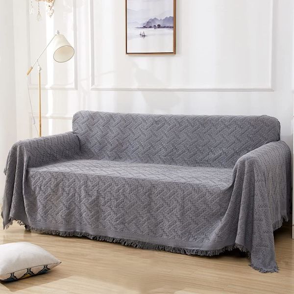 Geometrisk Sofaovertræk, Sofabetræk, Sofabetræk til 3-personers sofa, Sektionssofabetræk, Sofaovertræk