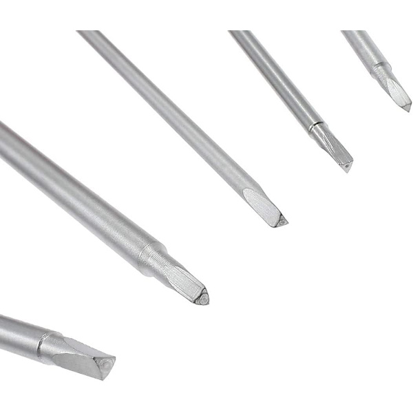 6 stk trekant skrutrekkersett, magnetiske trekant skrutrekkerbits 1,8 mm 2,0 mm 2,3 mm 2,7 mm 3,0 mm 4,2 mm leker