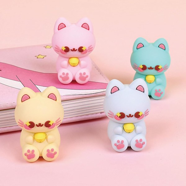16 kpl Söpö Sarjakuva Lyijykynänteroitin Pieni Manuaalinen Lyijykynänteroitin Kawaii PVC Lyijykynänteroitin Paperitarvikkeet Koulu Toimistotarvikkeet color 2