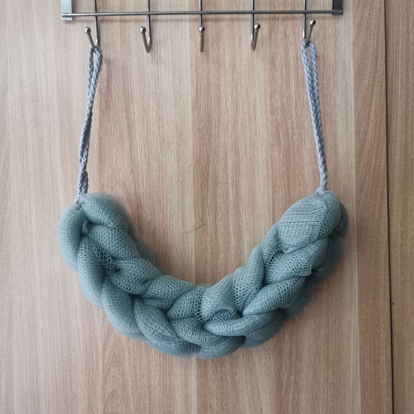 Loofah Badsvamp Exfolierande Svamp Mesh Mjuka Badsvampar, Mesh Svampband, Den Mjuka Duschbollen, för att Exfoliera, Rengöra och Lugna Huden 3 Stycken