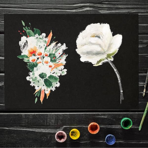 100 ark A4 230gsm sort karton, 21*29,7 cm tykt kunst håndværk printerpapir karton til scrapbog