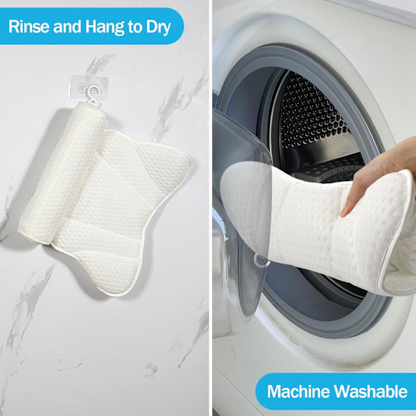 Badekarpude, nakkepude badekar, 4D mesh badekarpude