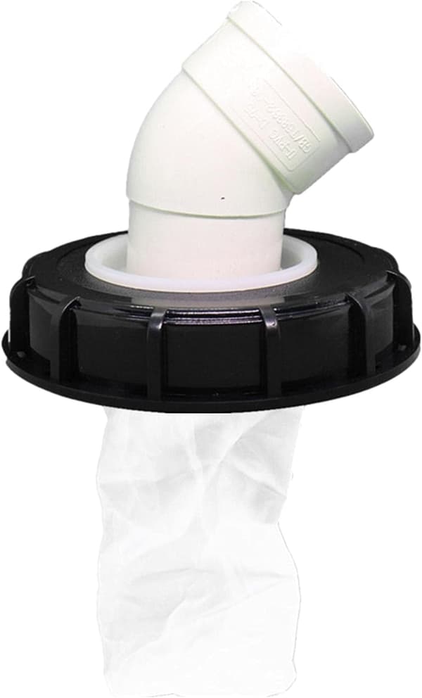 IBC Regnfilterlock, Tvättad Nylon IBC-filter, Filterlock IBC-filterlock 163mm/245mm för IBC-regntank