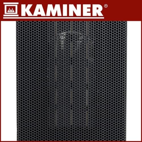Keramisk elektrisk värmare 1500W med LED-display, timer, svart