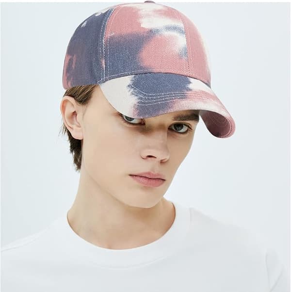 Unisex Klassisk Bomulds Baseball Cap Justerbar Baseball Cap pink