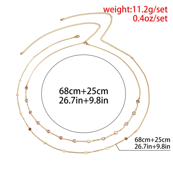 Boho kerroksinen rintatyyli kultahelmiä vatsaketjut paljetit vyö vartaloketju korut naisille ja tytöille