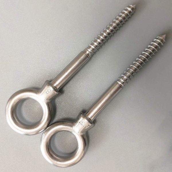 Hängmattekrokar, 4-pack Hängmattekits Ögonskruv i rostfritt stål