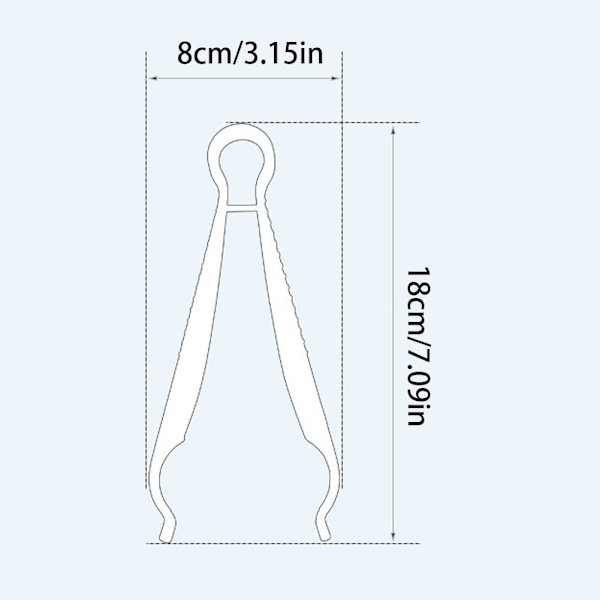 Babyflasketang Multifunksjonell Anti-skolding Non-Slip Ammeflaske Klemme