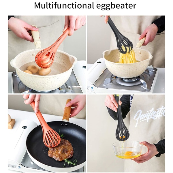 Äggtång, matklämmor, multifunktionell äggvisp, manuell äggvisp, köksäggvisp, matmixer