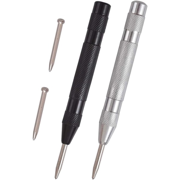 2-pakke 5-tommers fjærbelastet automatisk stempel, justerbar spenning, med 2 reservedeler