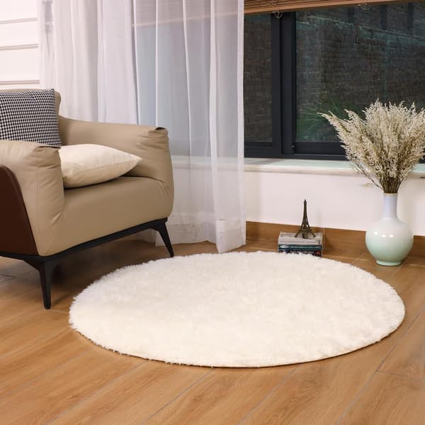 Runde tepper stue, grå tepper 120x120cm for soverom sklisikker