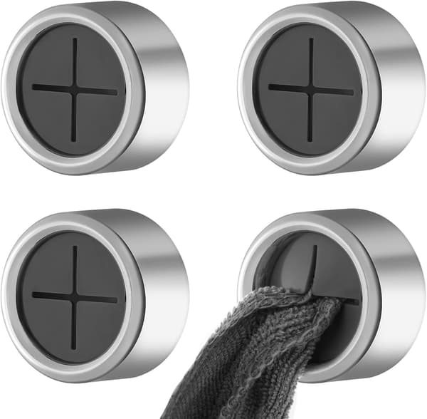 4 kpl Keittiöpyyhekoukkuja Itsekiinnittyvät Teepyyhepidikkeet Teepyyhekoukut Teepyyheklipsit Pyyhepidikkeet