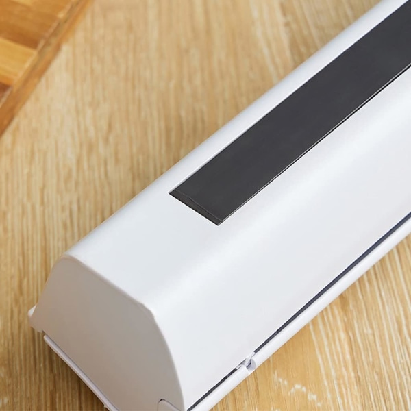 Matdispenser med magnet, stansfri fixering, folie, plastfolie, skarp glidklinga, köksredskap