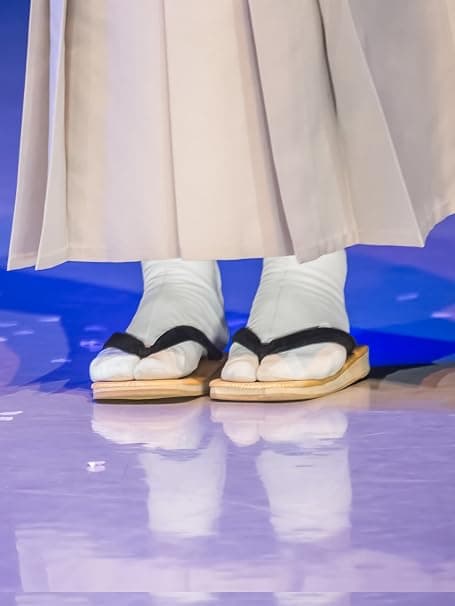 6 par unisex Tabi-sko Flip Flop-sokker Geta bomull Split Toe Tabi japanske sokker elastiske for kvinner og menn, flerfarget