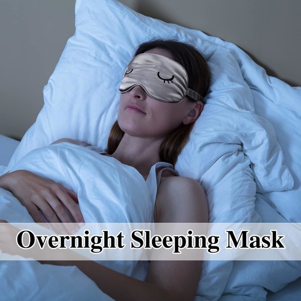 2 søte sovemasker - søte, lette og justerbare øyemaske