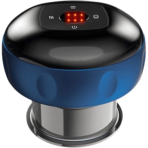 6-trins elektrisk smart cupping-sæt med rødt lys terapi multifunktionel vakuum cupping terapi sæt