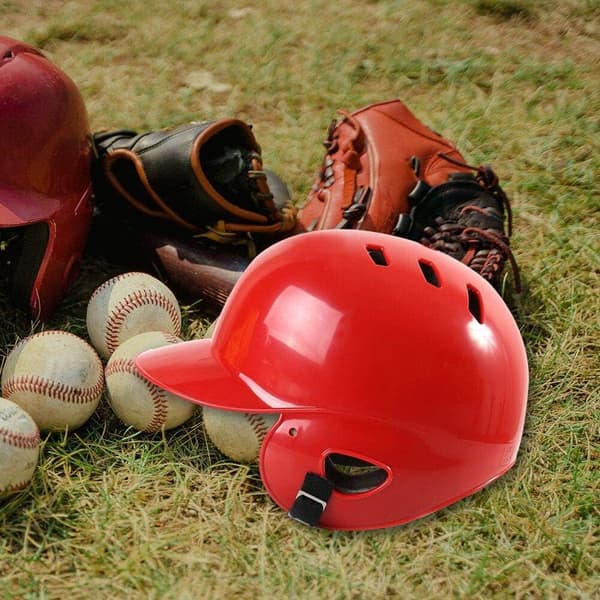 Profesjonell baseballhjelm - Hodebeskyttelse for barn, tenåringer og voksne for baseballkamp og trening