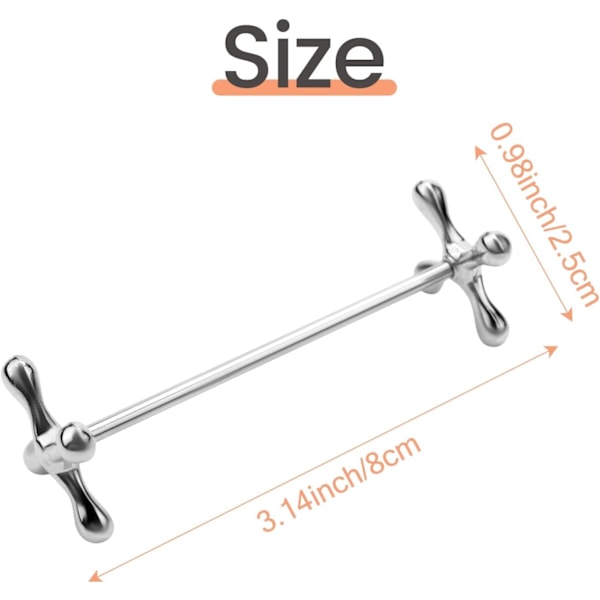 6 Stykker Legering Spisepindeholder Skeer Holder Gafler Knive Stativ Metal Håndværk Borddekoration