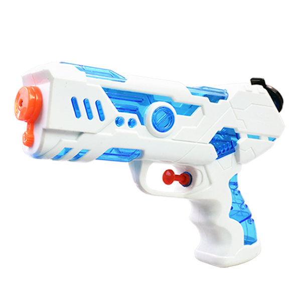 Vattenpistol för barn - Högtryck med stor kapacitet för utomhus- och strandlekar blue transparent