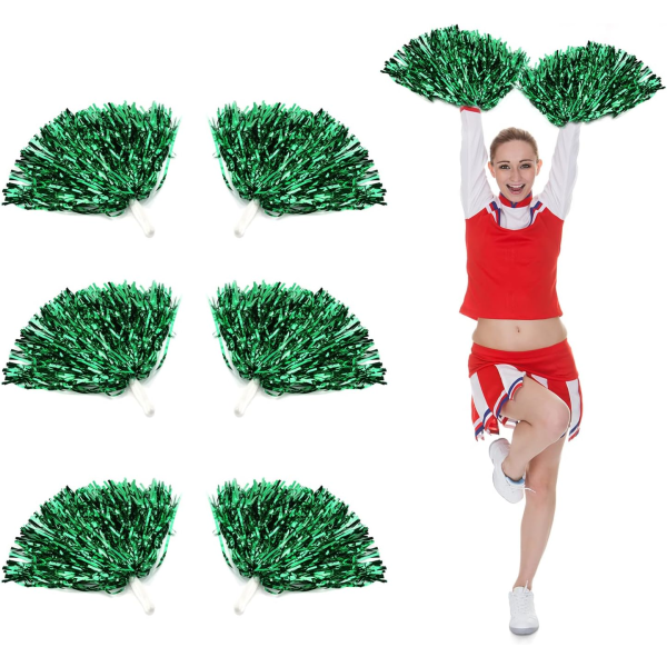 Cheerleading Poms, Cheer Plastic Pom Cheer Party Kostym Sportdans