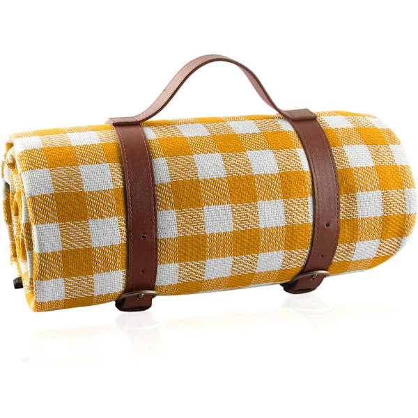Stor Picknickfilt Vattentät, Bärbar Picknickmatta, Sandtät Strandfilt C 200*200CM